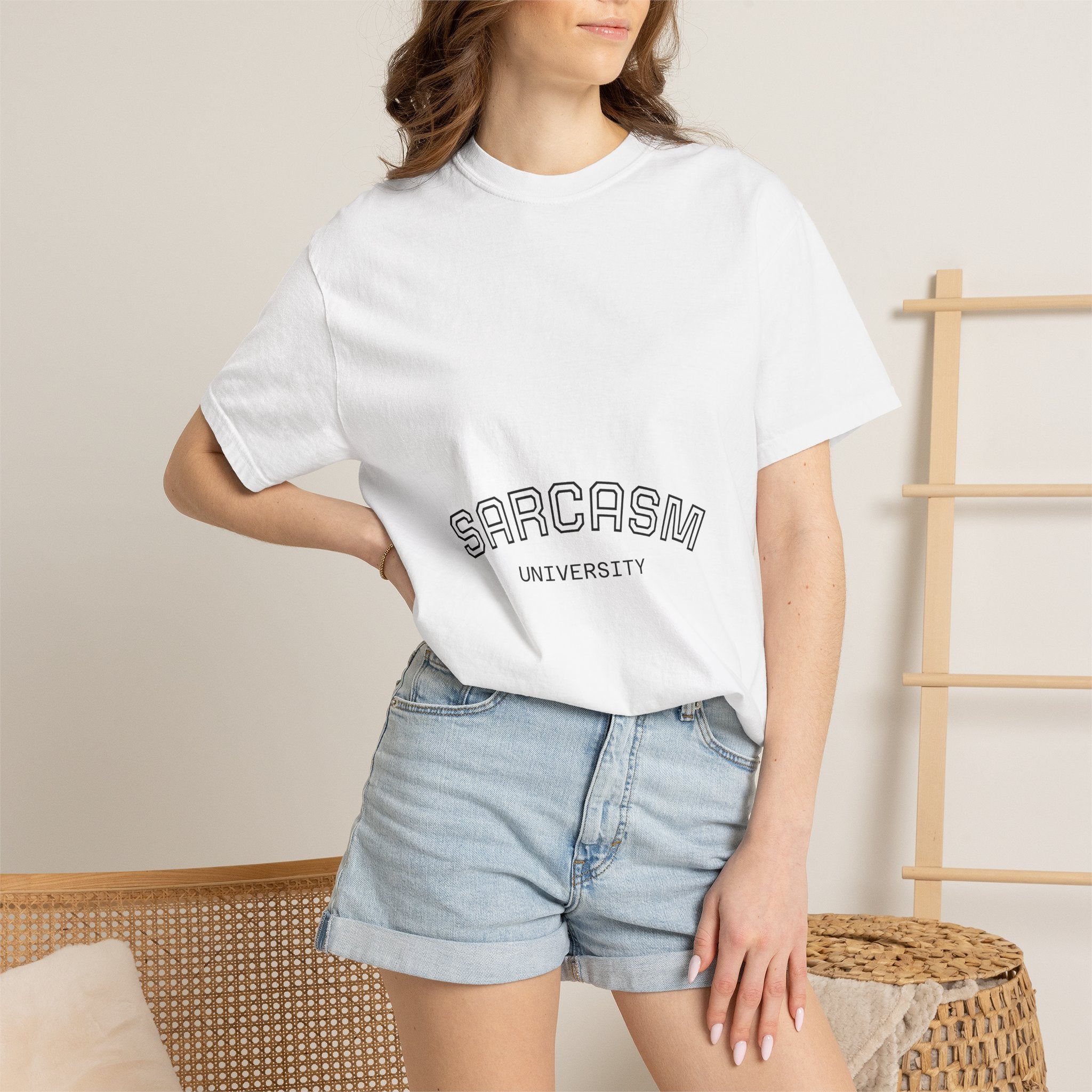 Sarcasm University T-Shirt — Generation X Vintage Graphic Tee