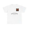 Generation X Vintage Graphic Tee — Retro Skull & Cityscape Shirt