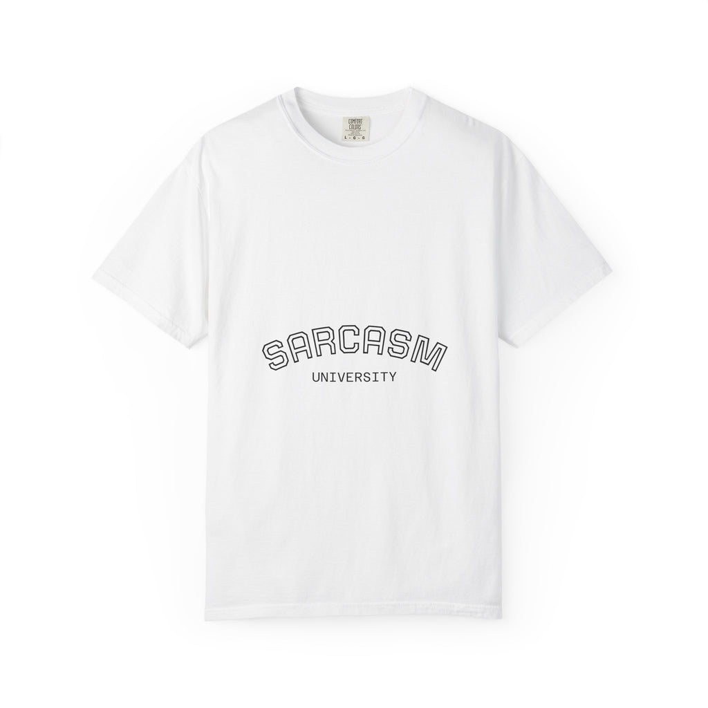Sarcasm University T-Shirt — Generation X Vintage Graphic Tee