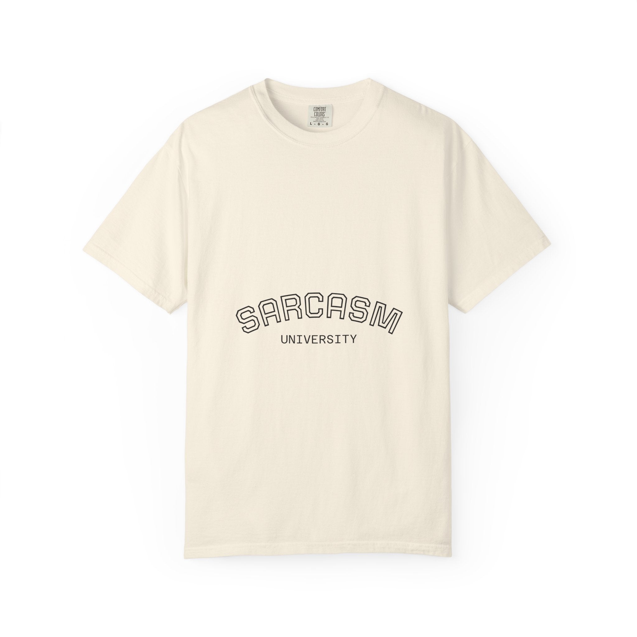 Sarcasm University T-Shirt — Generation X Vintage Graphic Tee