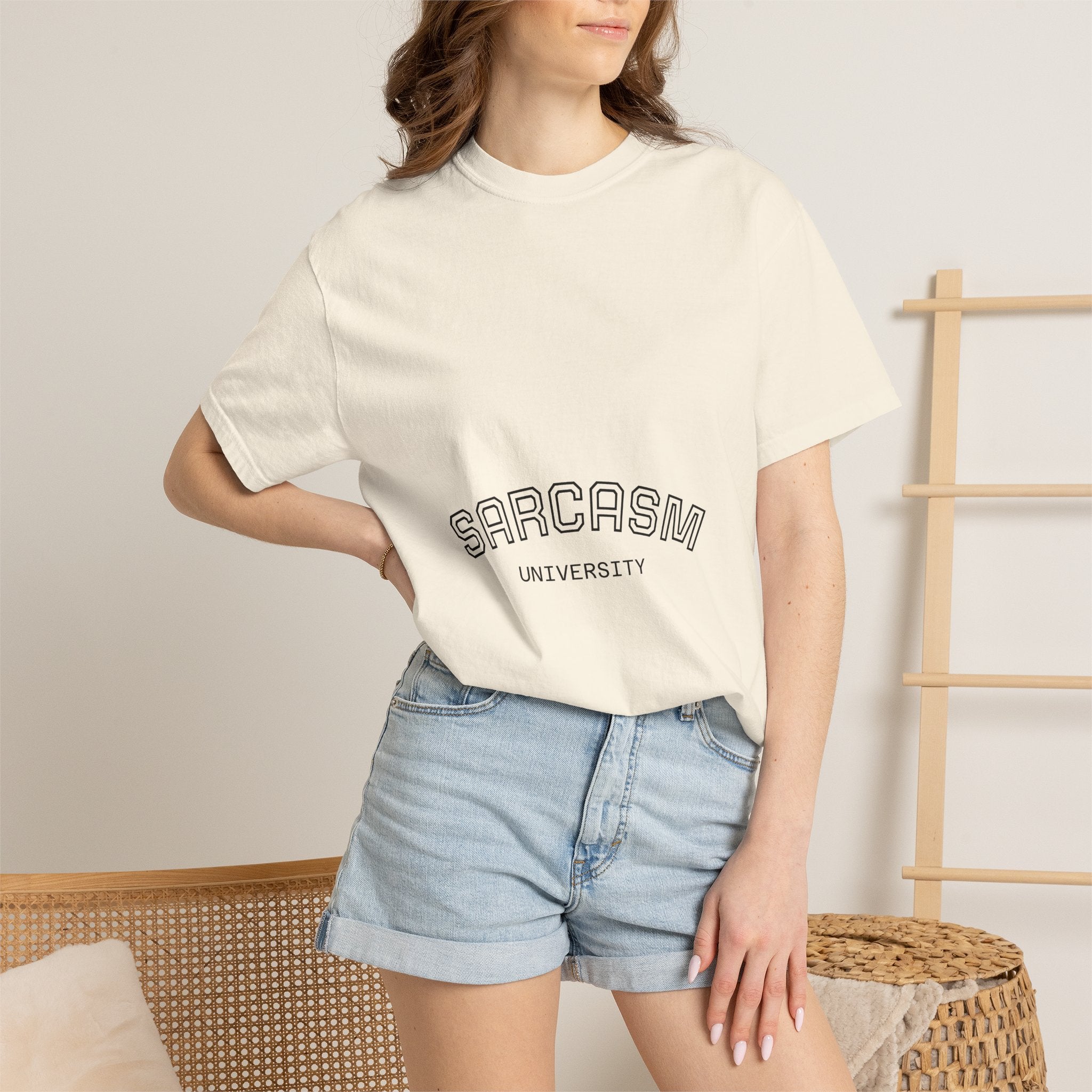 Sarcasm University T-Shirt — Generation X Vintage Graphic Tee