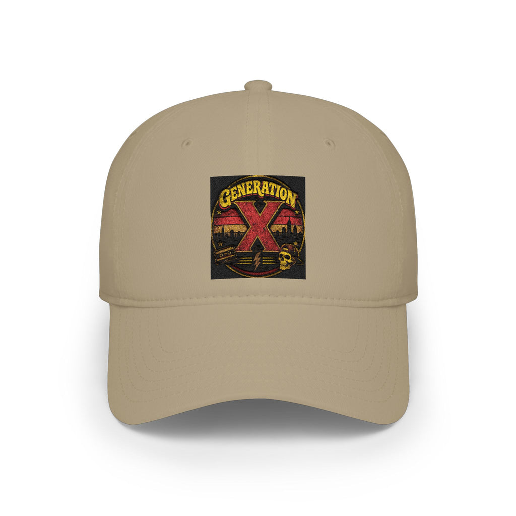 Generation X Vintage Logo Cap — Low Profile Baseball Hat